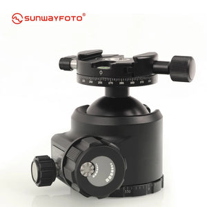 SUNWAYFOTO XB-52DDHI Low-Profile Tripod Head for DSLR Camera Tripod Ballhead