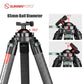 SUNWYAFOTO T4040CS Hunting Tripod for Shooting Rifle Stand Carbon Fiber 40mm 4 Sections load 88lbs(40kgs)