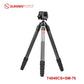 SUNWYAFOTO T4040CS Hunting Tripod for Shooting Rifle Stand Carbon Fiber 40mm 4 Sections load 88lbs(40kgs)