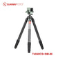 SUNWYAFOTO T4040CS Hunting Tripod for Shooting Rifle Stand Carbon Fiber 40mm 4 Sections load 88lbs(40kgs)