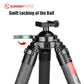 SUNWYAFOTO T4040CS Hunting Tripod for Shooting Rifle Stand Carbon Fiber 40mm 4 Sections load 88lbs(40kgs)