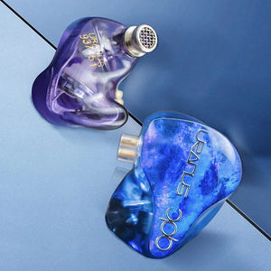 QDC Uranus Hybrid 1DD+1BA IEM In- Ear Monitors Earphones, Dual Driver Unit Composite Diaphragm Dynamic Driver