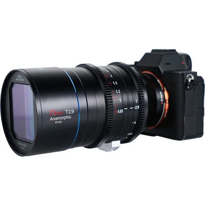 Sirui 75mm T2.9 Full Frame 1.6x Anamorphic Lens for Sony E Nikon Z Leica L Canon RF