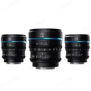 Sirui Night Walker 24mm 35mm 55mm T1.2 S35 Cine Lens Series Lightweight Fast T1.2 Aperture Lenses for Scenery Documentary