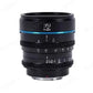 Sirui Night Walker 24mm 35mm 55mm T1.2 S35 Cine Lens Series Lightweight Fast T1.2 Aperture Lenses for Scenery Documentary