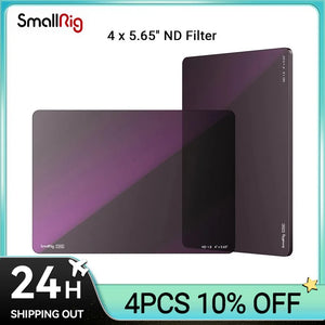 SmallRig 4 x 5.65 ND 0.3 /0.9/1.5/1.8/2.1(1/3/5/6/7 Stop)Filter Waterproof Anti-scratch For With 4 x 5.65" Matte Box System