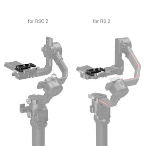 SmallRig Arca-Type Quick Release Plate for DJI RS 2 and RSC 2 Gimbal for RS 2/RSC 2/RS 3/RS 3 Pro 3154