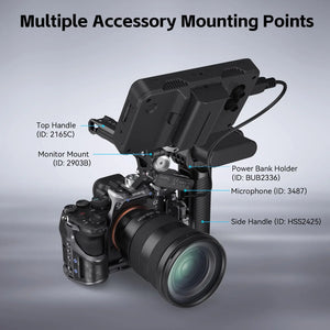 SmallRig Cage Kit for Sony Alpha 7R V/Alpha 7 IV/Alpha 7S III "Rhinoceros" Cage Kit