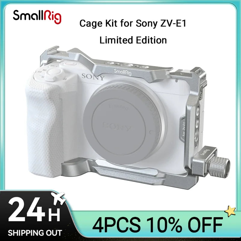 SmallRig Cage Kit for Sony ZV-E1 All-in-one Full Cage With HDMI Cable with Quick-Release Plate (Limited Edition)