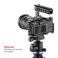 SmallRig Camera Top Handle with Cold Shoe DSLR Camera Rig For A6500 A73 A7III Z6 Camera Cage Funtional Cheese Hand Grip