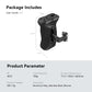 SmallRig DSLR Camera Hand Grip Aluminum Universal Side Handle W/ Screw Mounting Holes &Cold Shoe for Microphone DIY Options