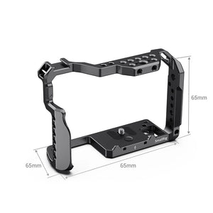 SmallRig DSLR gh5 Camera Cage For Panasonic gh5 / For Lumix gh5s With Cold Shoe Mount 1/4 3/8 Thread Holes and Nato Rail