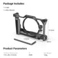 SmallRig Light Weight Cage for Sony ZV1 Camera with Wooden Handgrip