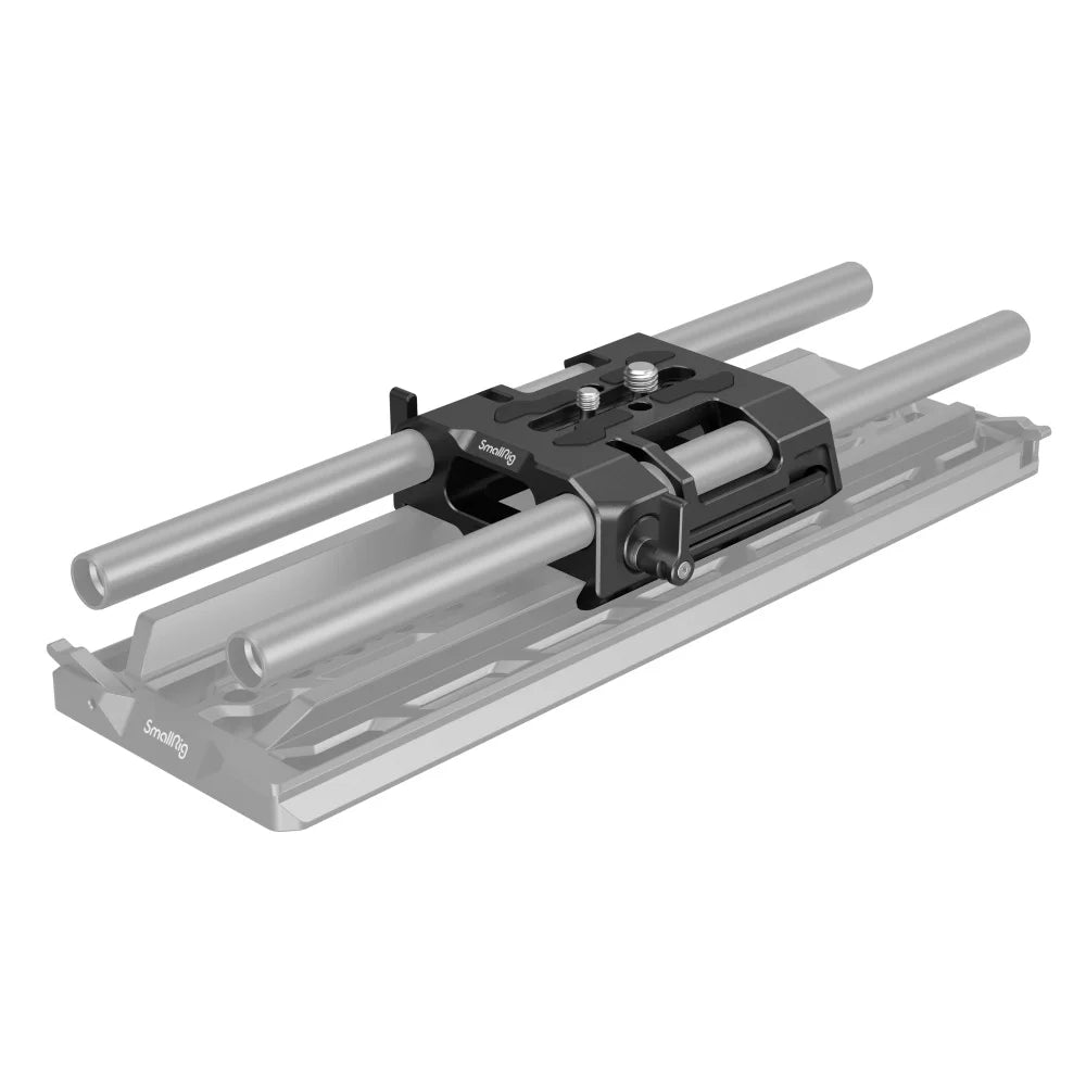 SmallRig Lightweight 15mm Dovetail Baseplate with Dual 15mm LWS Rod Clamp, Fits for ARRI Dovetail Plate