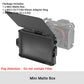 SmallRig Mini Matte Box Pro for Mirrorless DSLR Cameras to Prevent Sunlight with Top Flag Side Flag Sunshade for Sony for BMPCC