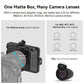SmallRig Mini Matte Box Pro for Mirrorless DSLR Cameras to Prevent Sunlight with Top Flag Side Flag Sunshade for Sony for BMPCC