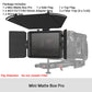 SmallRig Mini Matte Box Pro for Mirrorless DSLR Cameras to Prevent Sunlight with Top Flag Side Flag Sunshade for Sony for BMPCC