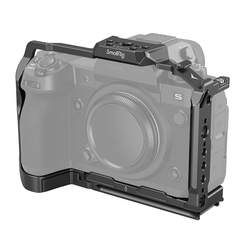 SmallRig Multifunctional Cage for FUJIFILM X-H2S with FT-XH / VG-XH Battery Grip Bottom with Arca-Swiss Quick Release Plate