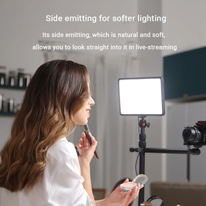 SmallRig P200 Beauty Panel Video Light USB-C input Universal  LED Video Light 15W High-power “one-clickbeauty-on” Light