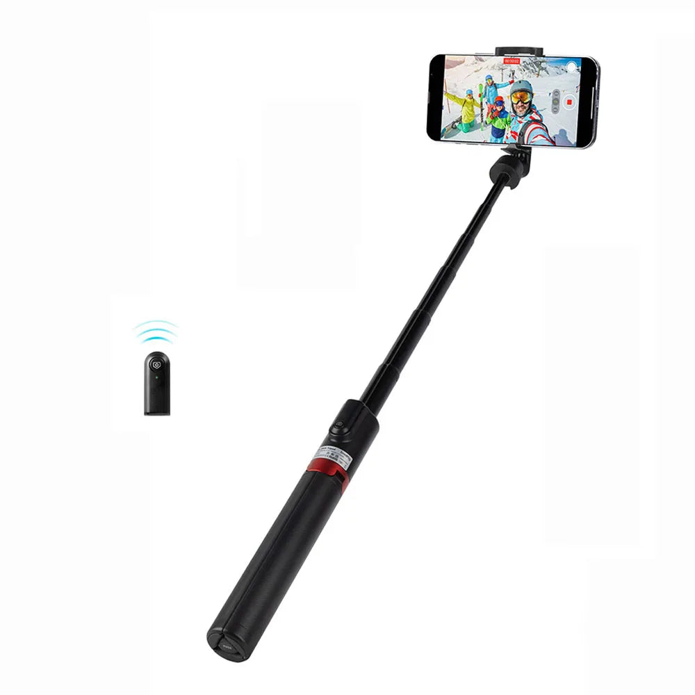 SmallRig Portable Selfie Stick Tripod ST20 Pro with Bluetooth Remote Control and Smartphone Holder,Foldable Tripod