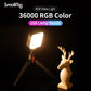 SmallRig Portable Vibe P108 RGB Video Light Smart Light 130mins long-lasting Pocket Size 108 LED Beads Floodlights