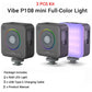 SmallRig Portable Vibe P108 RGB Video Light Smart Light 130mins long-lasting Pocket Size 108 LED Beads Floodlights