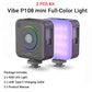 SmallRig Portable Vibe P108 RGB Video Light Smart Light 130mins long-lasting Pocket Size 108 LED Beads Floodlights