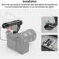 SmallRig Quick Release Camera Shoe Handle Grip Can Use W/ Z6 L Plate w/ ARRI Locating Hole DIY Camera Stabilizer