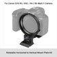 SmallRig Rotatable Plate Kit for Canon EOS R5 / R5C / R6 / R6 Mark II Horizontal-to-Vertical Mount