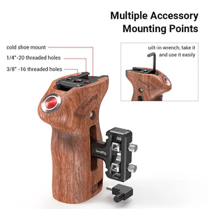 SmallRig Threaded Side Handle with Record Start/Stop Remote Trigger For SONY