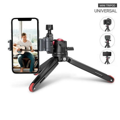 SmallRig Universal Tabletop Mini Tripod with Panoramic Ball Head Tripod for Phone Tripode for Camera ,DSLRs Adjustable