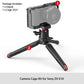 SmallRig Camera Cage for Sony ZVE10 with Silicone Cage handle Built-in Arca Quick Release Plate