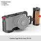 SmallRig Camera Cage for Sony ZVE10 with Silicone Cage handle Built-in Arca Quick Release Plate