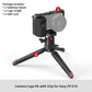 SmallRig Camera Cage for Sony ZVE10 with Silicone Cage handle Built-in Arca Quick Release Plate