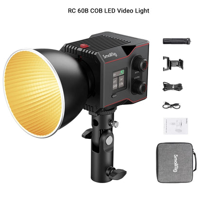 Smallrig RC 60B COB LED Video Light Lightweight Portable Photography COB LED Video Light for Shooting,Video