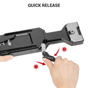 Smallrig VCT-14 Quick Release Tripod Plate With 1/4 3/8 Thread Holes for Camera Camcorder