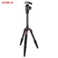 AOKA  Sturday Durable Lightweight Panoramic Compact Professional Carbon Fiber Tripod for Camera  with 360 Degree Ball Head