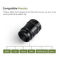 TTArtisan 100mm f2.8 Bubble Bokeh Full Frame Lens M42 mount can be transferred to Sony Canon Nikon Fujifilm Panasonic