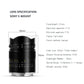 TTArtisan 21mm F1.5 Full Frame Camera Lens for Sony E Canon RF Nikon Z Sigma Lumix Leica L mount