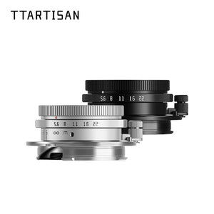 TTArtisan 28mm F5.6 Full Frame Camera Lens for Leica M-Mount Cameras Like Leica M-M M240 M3 M6 M7 M8 M9 M9p M10