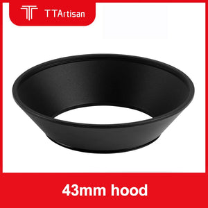 TTArtisan 43mm Circles Hood for TTArtisan 23mm F1.4 Camera Lens 43mm metal hood lens Accessories