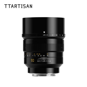 TTArtisan 90mm F1.25 Full Frame Large Aperture Lens for Sony Nikon Canon Sigma Panasonic Lumix Fuji Leica Camera Lens Объектив