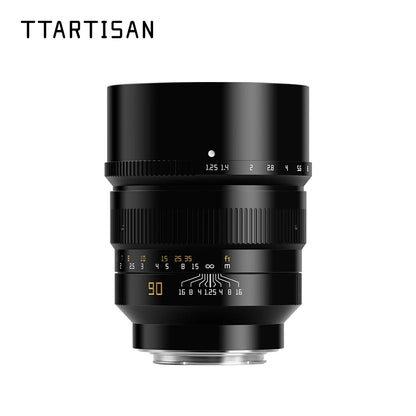 TTArtisan 90mm F1.25 Full Frame Large Aperture Lens for Sony Nikon Canon Sigma Panasonic Lumix Fuji Leica Camera Lens Объектив