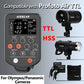 AODELAN TTL Wireless Flash Trigger E4 for Profoto A1, A1X, B2, B10, B1X, D1, D2, Pro-10; Replaces Profoto Air Remote