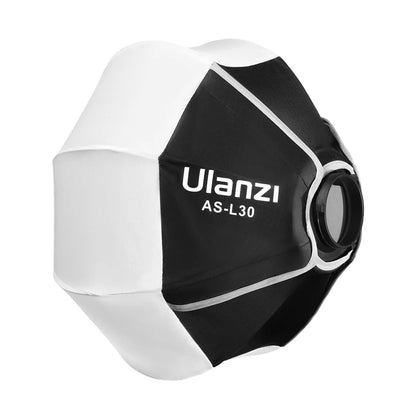 Ulanzi 30cm Mini Bowens Mount Globe Lantern Softbox Quick Installation Professional Softbox for LT028 40W COB Video Light