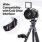 Ulanzi CA08 Cold Shoe Extension Strap Compatible with 52mm/82mm DSLR Camera Lens Mount Extend Video Light Mic Phone Holder