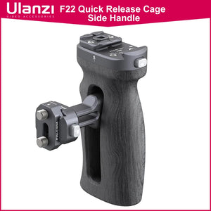 Ulanzi Falcam F22 Quick Release Hand Grip Univeral Port Cold Shoe For Sony A7III A7RIII A9 Camera Kit  Cage Side Handle Grip