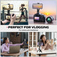 Ulanzi Magsafe Phone Mount Holder for iPhone 15 14 13 12 Series Tripod Fill Light 360° Rotation Cold Shoe Mount 1/4'' Screw Hole