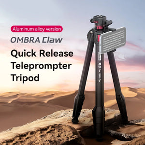 Ulanzi TT07 OMBRA Claw Aluminum Alloy Tripod Quick Release Teleprompter  Travel Tripod for DSLR Camera Smartphone