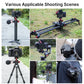 Ulanzi U-100 Quick Release Ballhead Tripod Heads DSLR Gimbal Slider Tripod Quick Switch Ballhead Extend Cold Shoe for LED Light